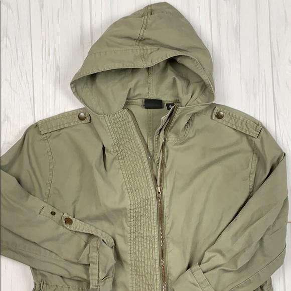 Trouve Jackets & Blazers - Trouve military green jacket